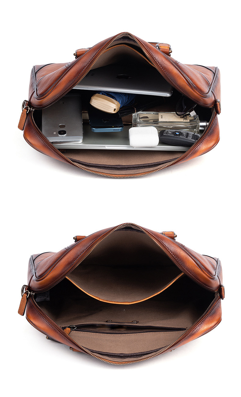 Cặp da nam công sở cao cấp Gento 728 - GENTO Leather