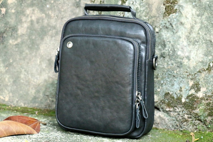 Túi đeo chéo da thật cao cấp Gento 729 - GENTO Leather