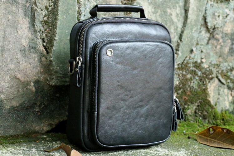 Túi đeo chéo da thật cao cấp Gento 729 - GENTO Leather