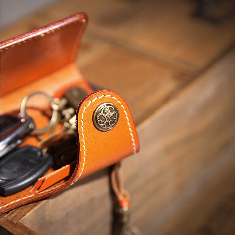 Móc khóa da handmade Gento 293 - GENTO Leather