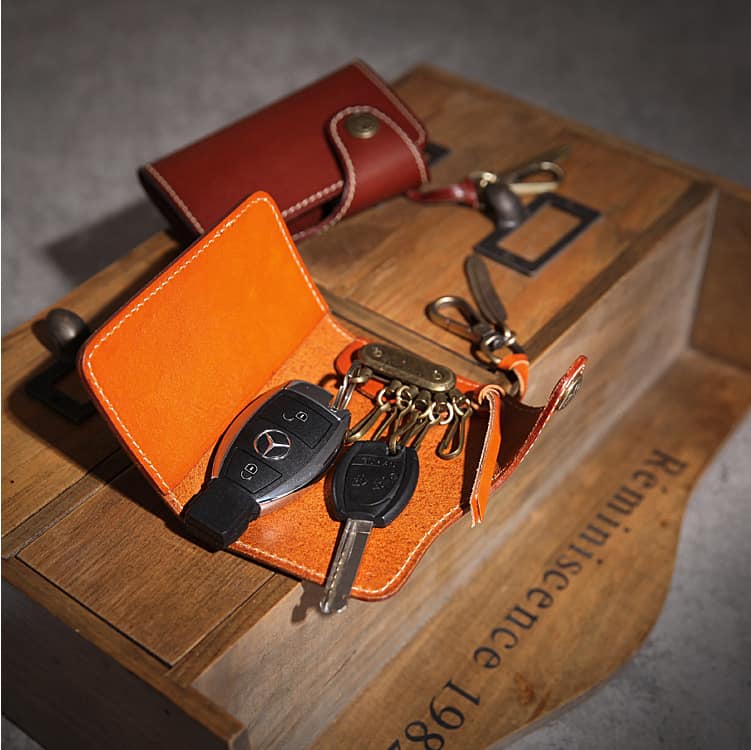 Móc khóa da handmade Gento 293 - GENTO Leather