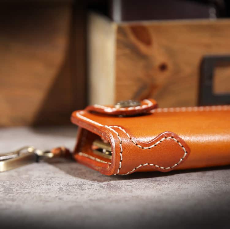 Móc khóa da handmade Gento 293 - GENTO Leather