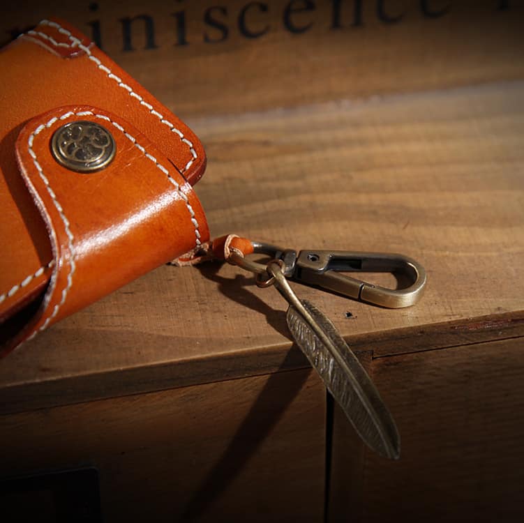 Móc khóa da handmade Gento 293 - GENTO Leather