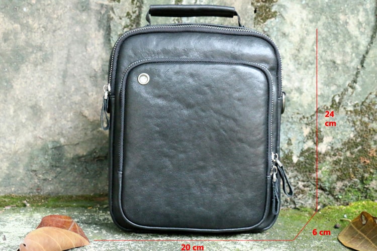 Túi đeo chéo da thật cao cấp Gento 729 - GENTO Leather