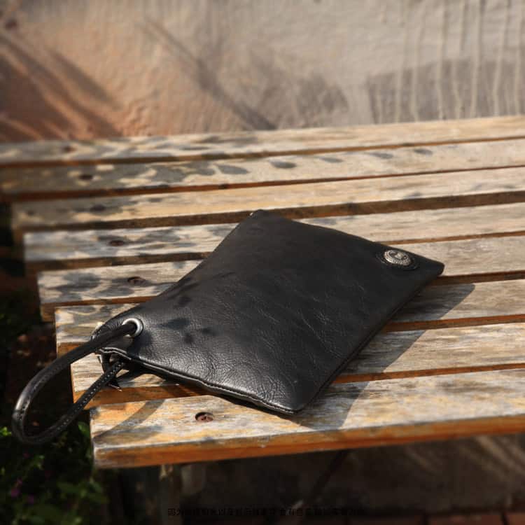 Túi cầm tay da thật cao cấp 706 - GENTO Leather