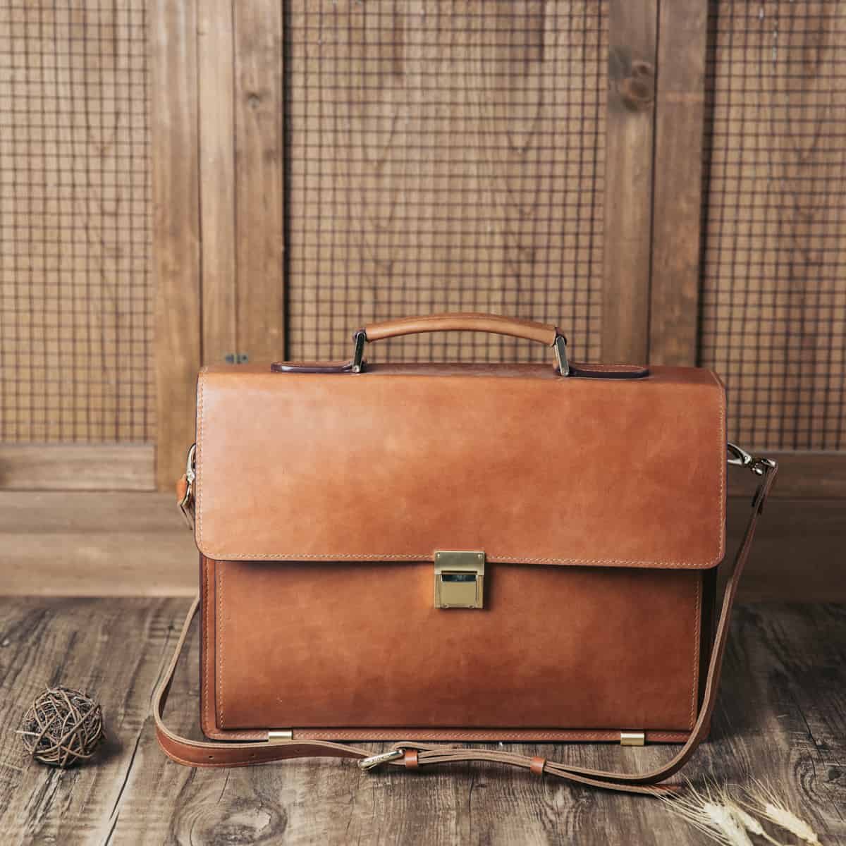 Cặp da doanh nhân handmade H1125 - GENTO Leather