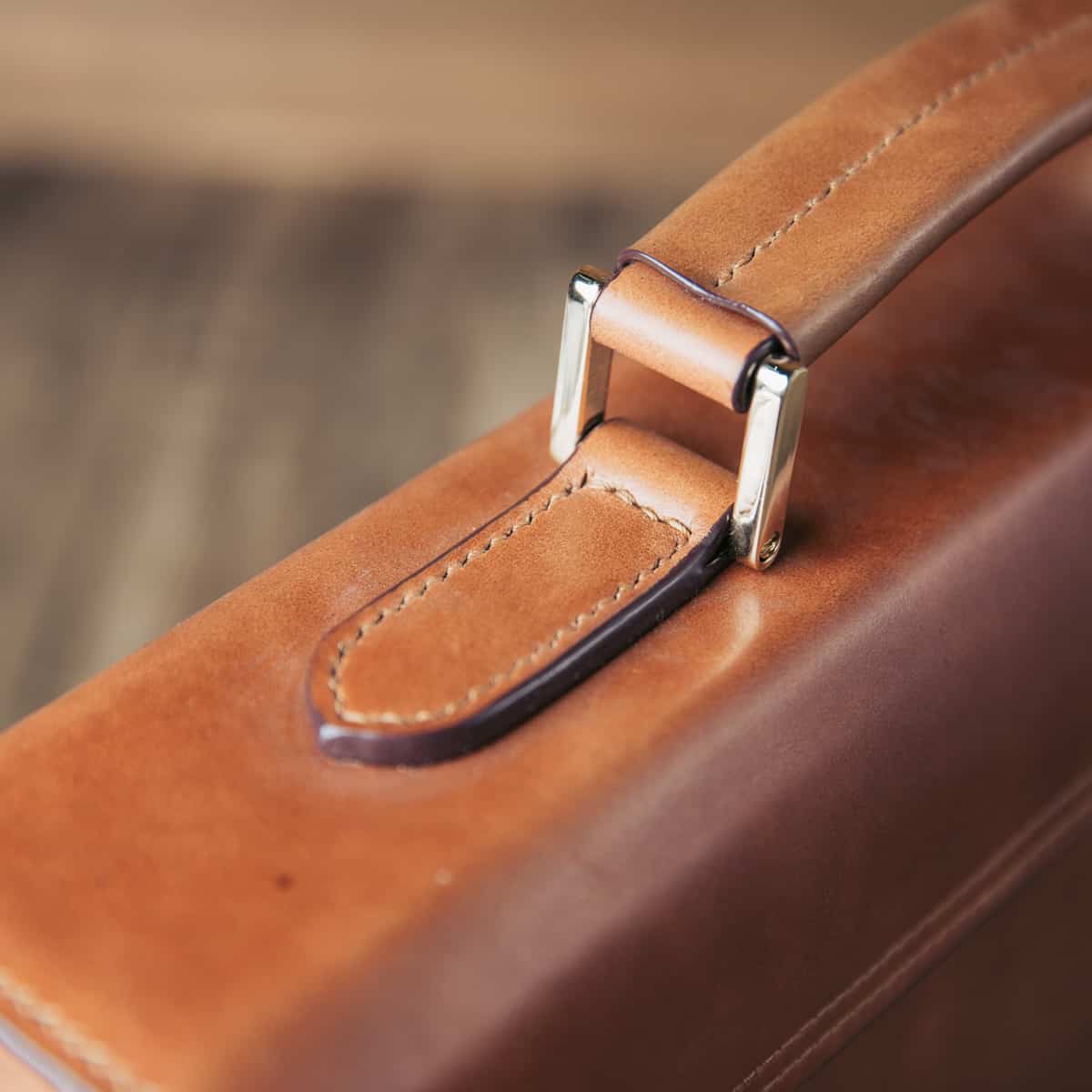 Cặp da doanh nhân khóa số handmade H1124 - GENTO Leather