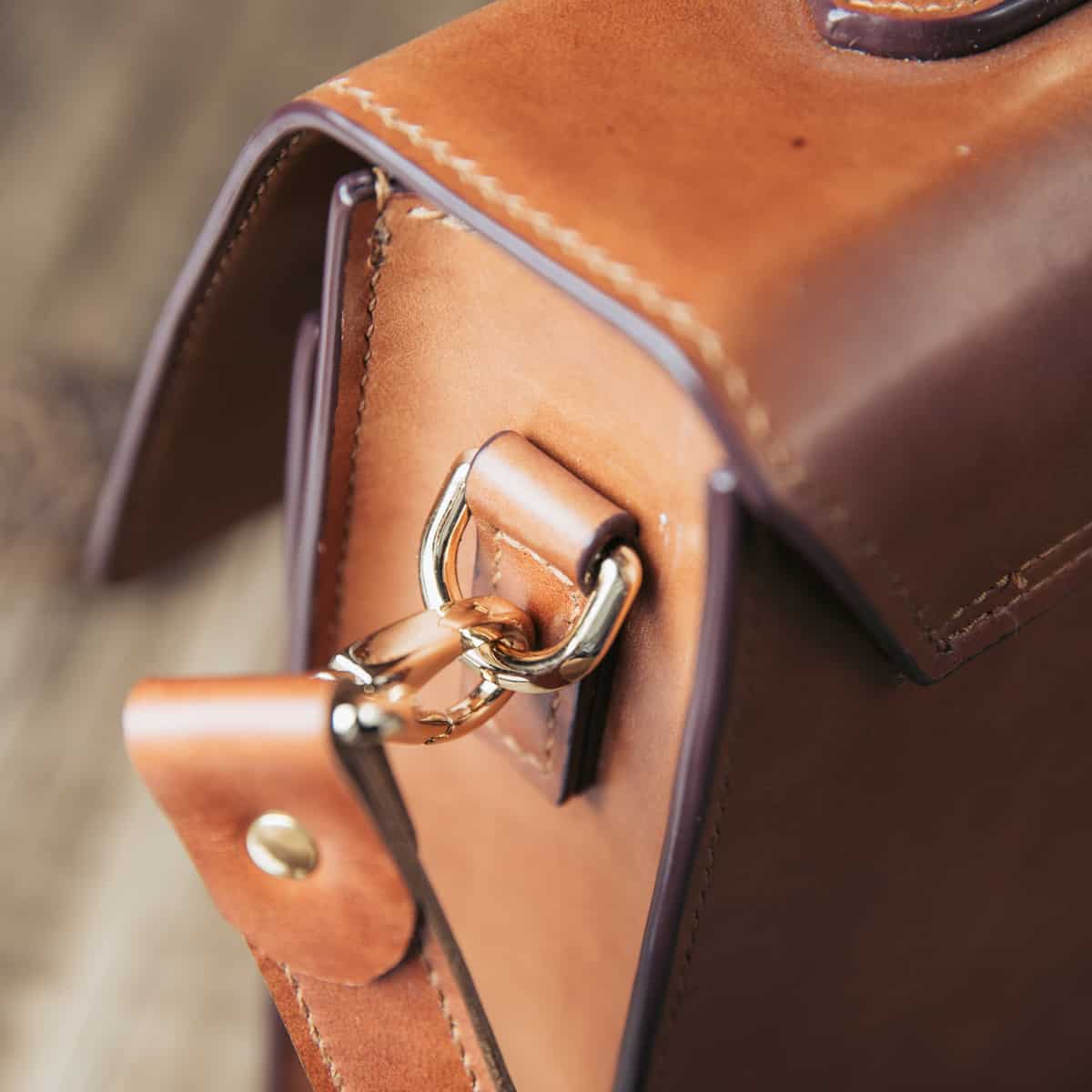 Cặp da doanh nhân khóa số handmade H1124 - GENTO Leather