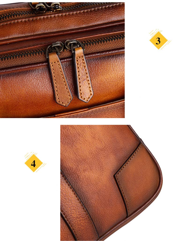 Cặp da nam công sở cao cấp G197 - GENTO Leather