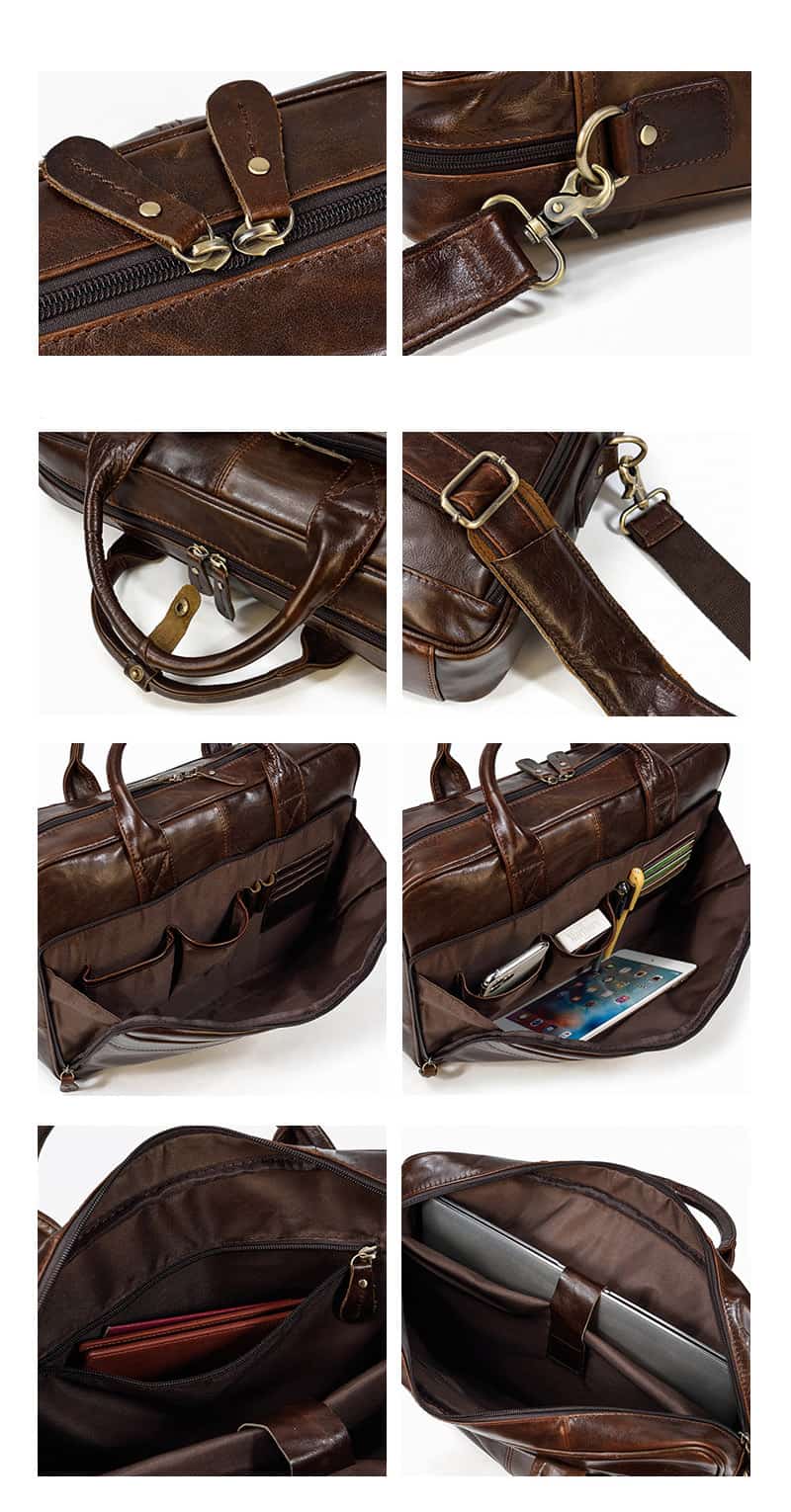 Cặp da công sở cao cấp G214 - GENTO Leather