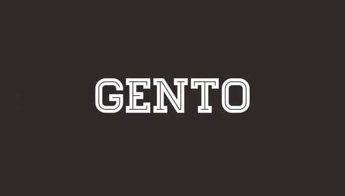 Logo Gento cũ 