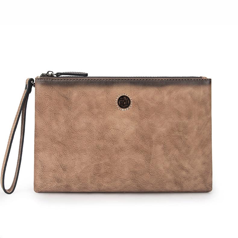 Túi da cầm tay cao cấp Gento G184