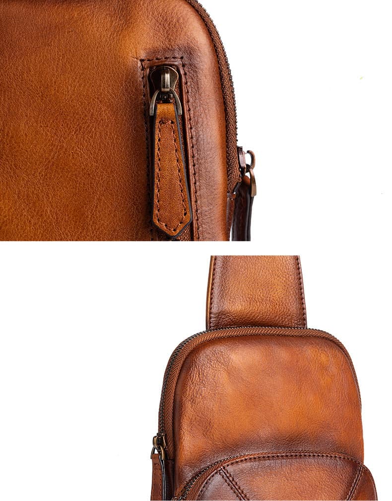 Túi sling bag da thật cao cấp G171 - GENTO Leather