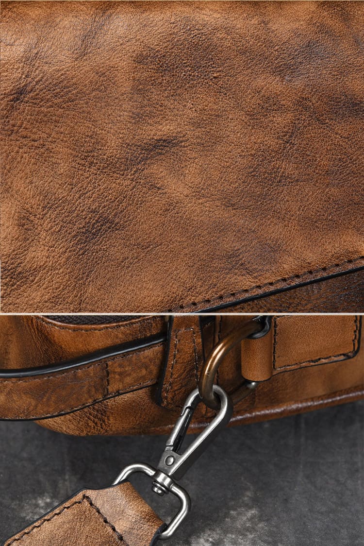 Túi da đeo chéo cao cấp G169 - GENTO Leather