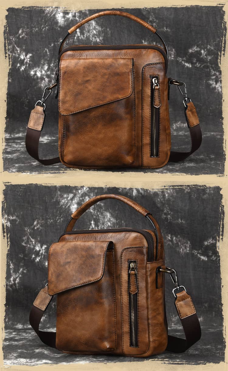 Túi da đeo chéo cao cấp G169 - GENTO Leather