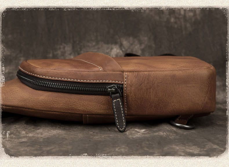 Túi da đeo chéo sling bag da bò G155 - GENTO Leather