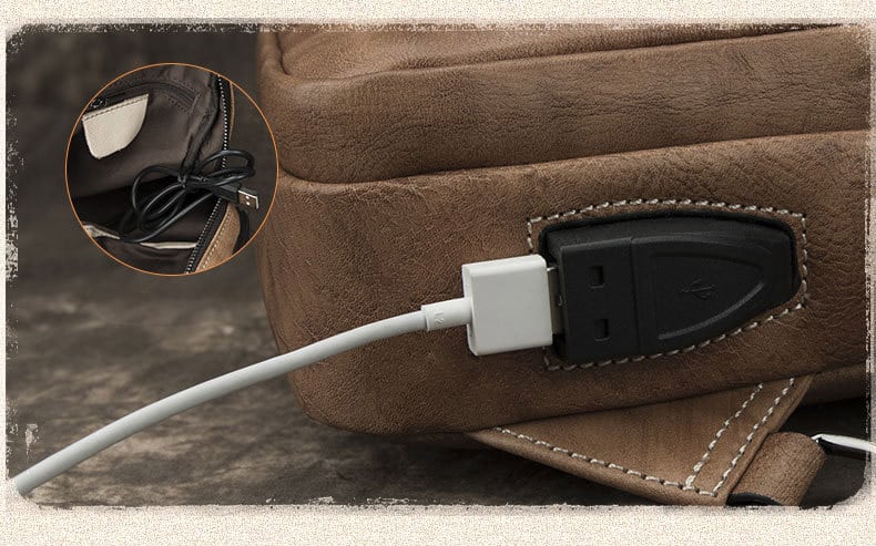 Túi da đeo chéo sling bag da bò G156 - GENTO Leather