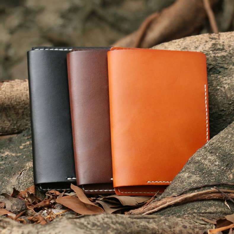 Ví da Passport handmade cao cấp G2001 - GENTO Leather