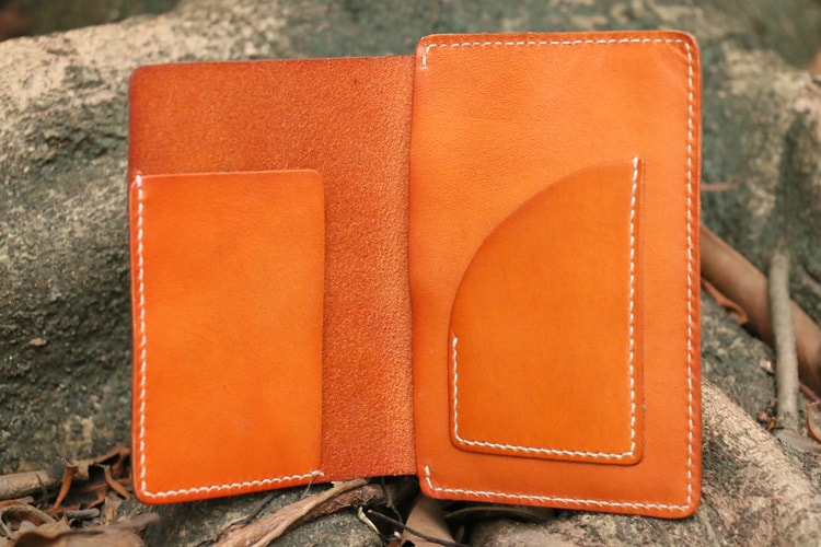 Ví da Passport handmade cao cấp G2001 - GENTO Leather