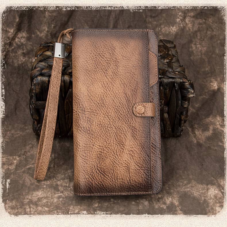 Ví dài nam da thật cao cấp G145