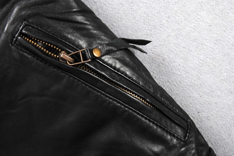 Áo khoác da thật cao cấp Gento GA004 - GENTO Leather