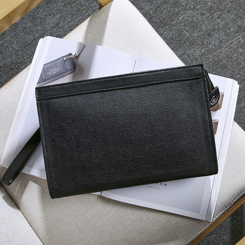 Clutch nam da thật cao cấp Gento 733