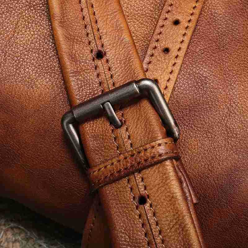 Túi đeo chéo da thật handmade Gento T604 - GENTO Leather