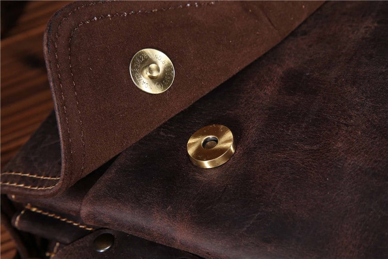 Túi đeo chéo nam da bò sáp Gento T610