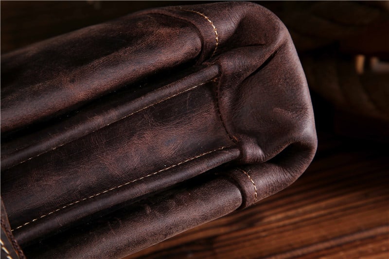 Túi đeo chéo nam da bò sáp Gento T610