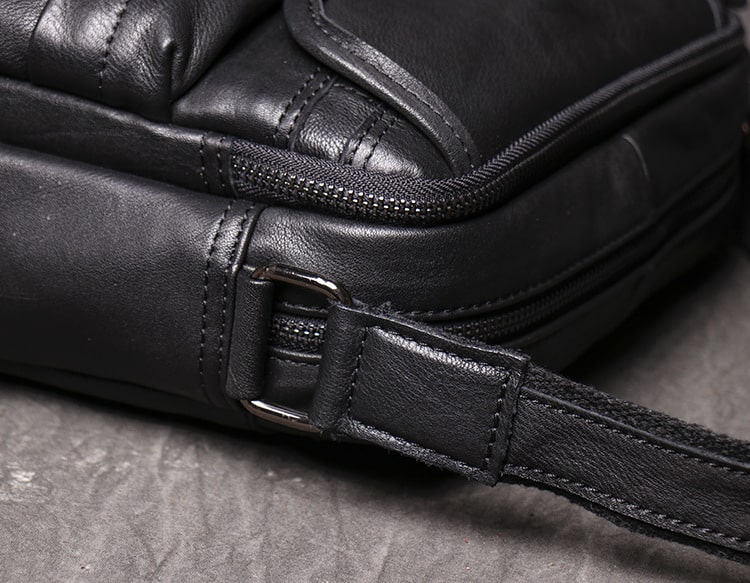 Túi đeo chéo nhỏ gọn da thật Gento 609