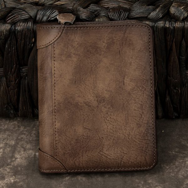 Ví da nam cao cấp dáng đứng Gento V126