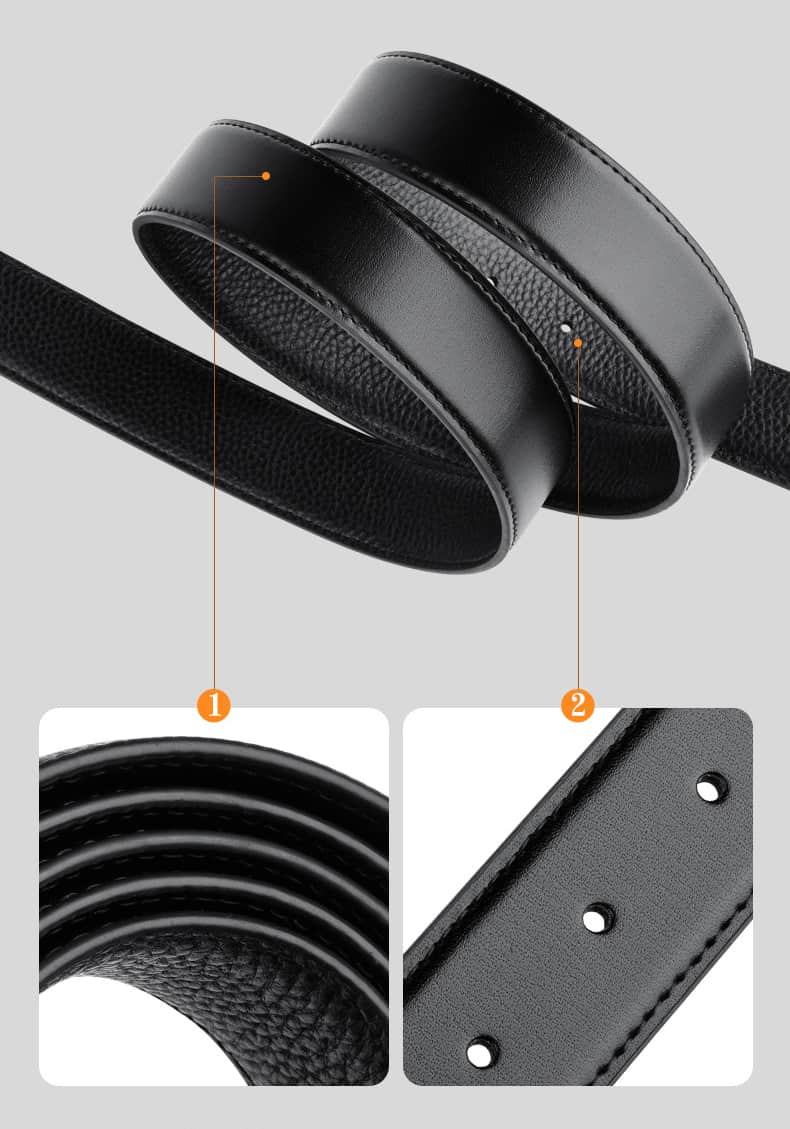 Thắt lưng nam da thật D4014 Thắt lưng nam da thật D4014