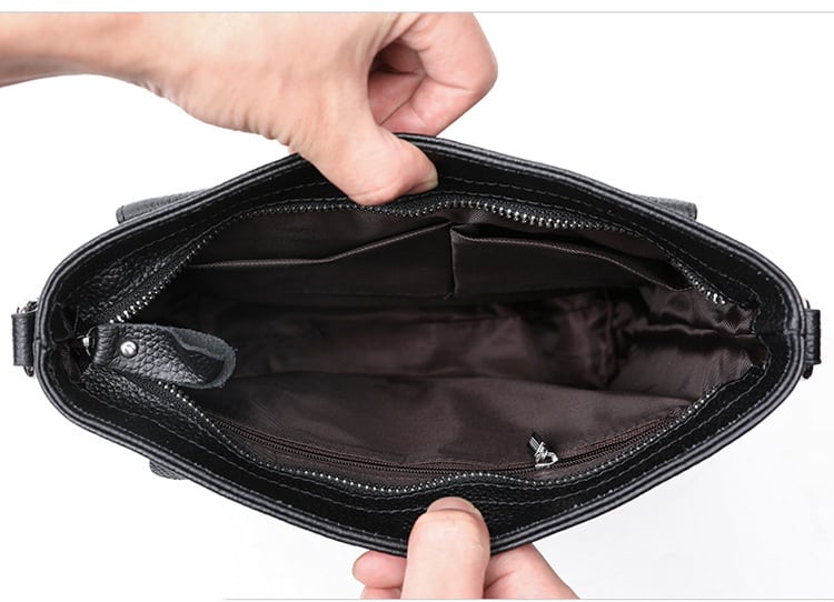 Túi đeo chéo da thật iPad Gento 614 Túi đeo chéo da thật iPad Gento 614