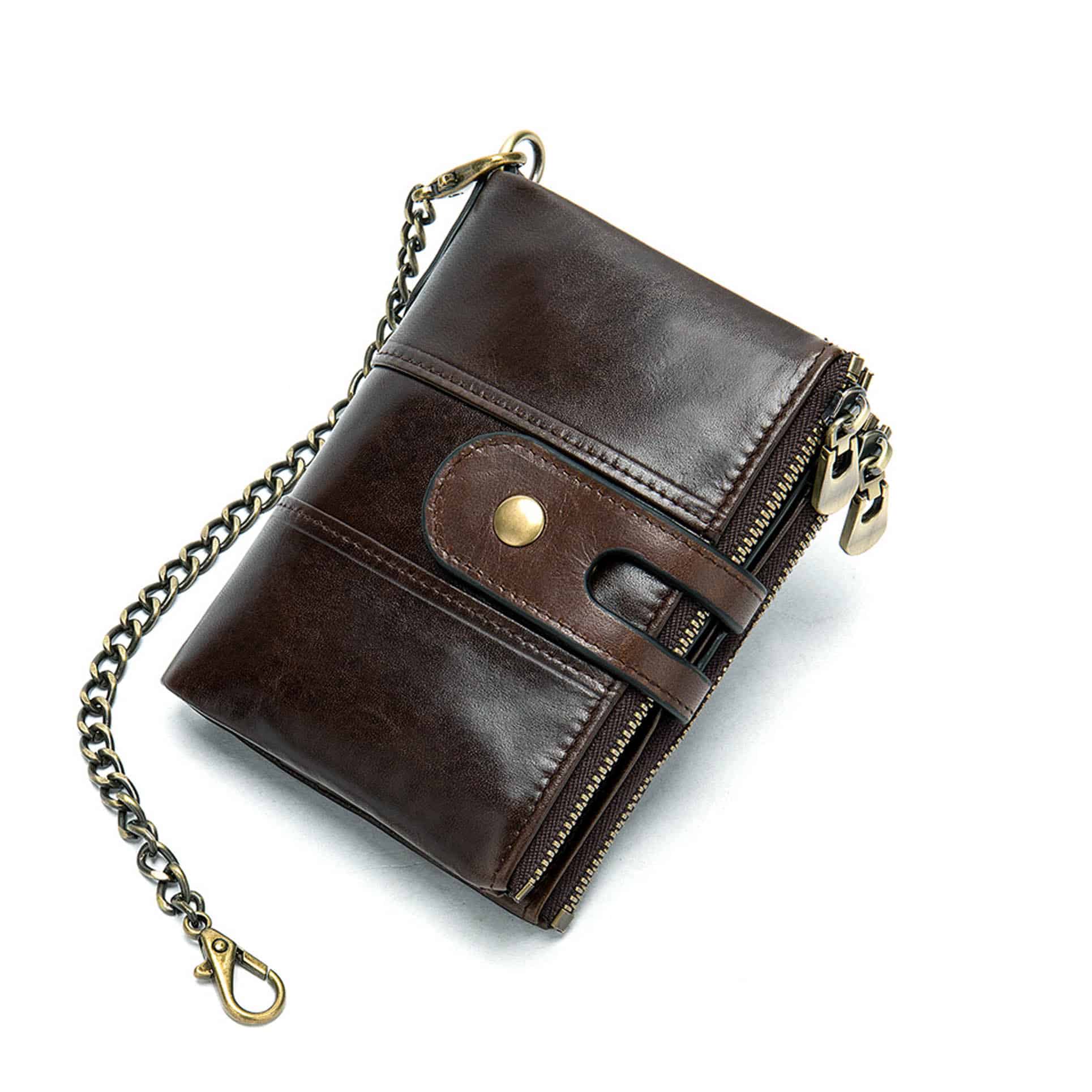 Ví nam da thật cao cấp Gento V084