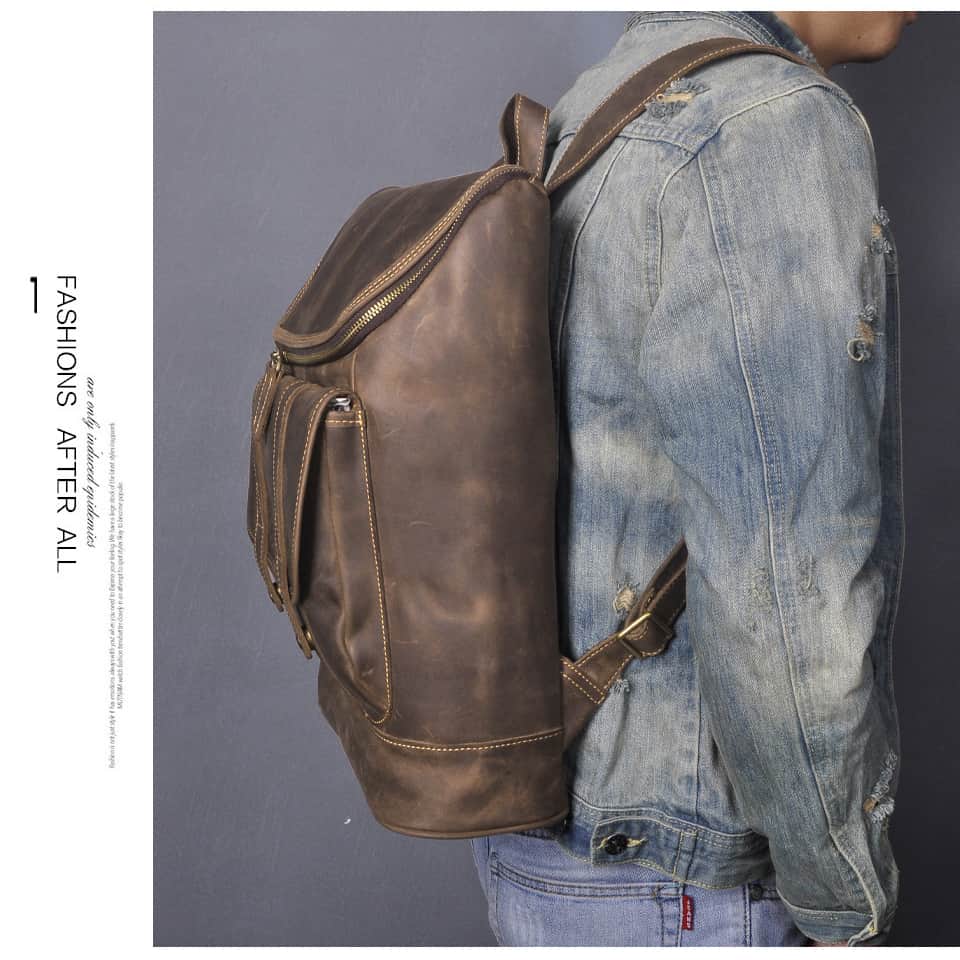 Balo nam da bò sáp năng động B303