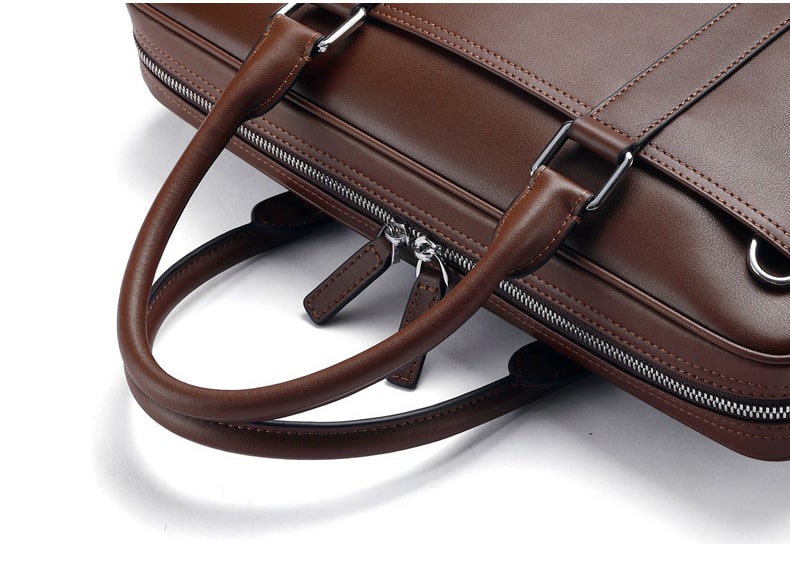 Túi xách công sở da thật Gento G234