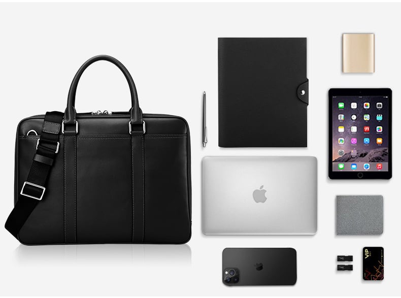 Túi xách công sở da thật Gento G234