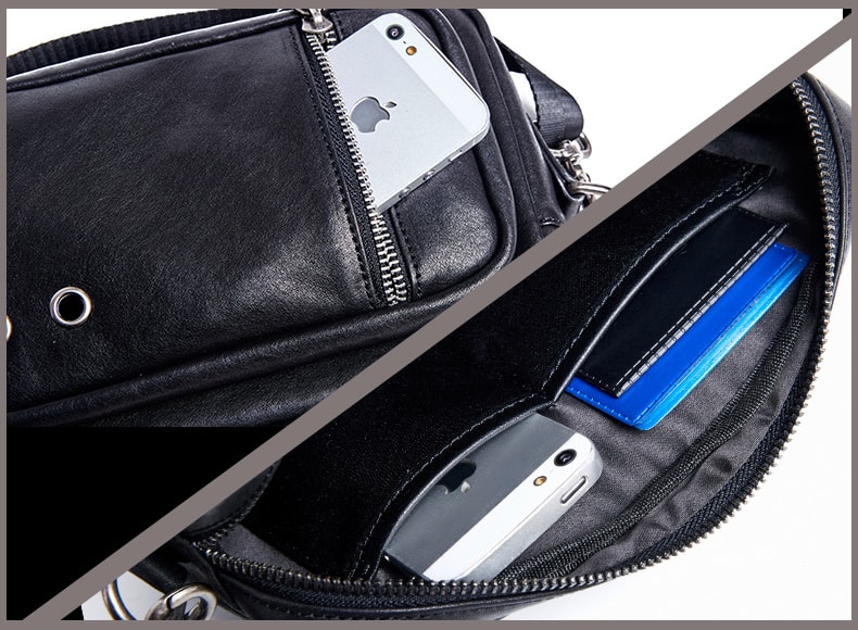 Túi đeo chéo da thật Gento 612 Túi đeo chéo da thật Gento 612