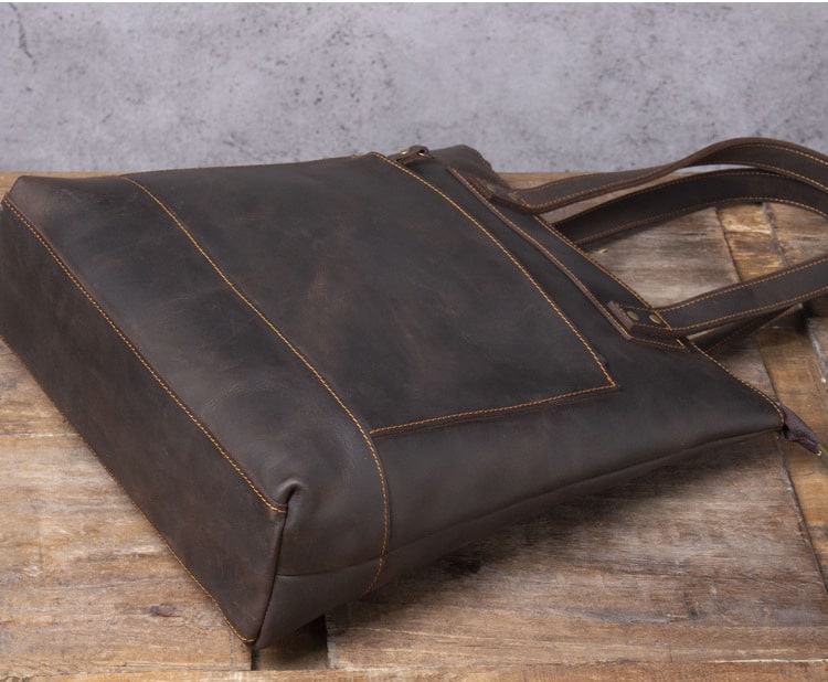 Túi Tote nam da bò sáp cao cấp T620 - GENTO Leather
