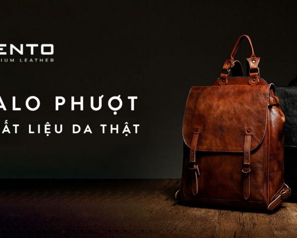 Balo Phượt Da thật