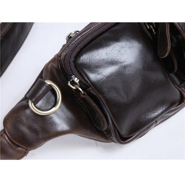 Túi bao tử da thật B012