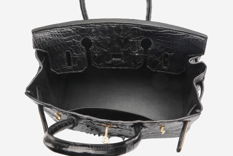 Túi birkin cá sấu Gento GS1001