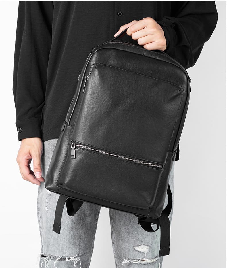 Balo nam da bò cao cấp Gento B316 Balo nam da bò cao cấp Gento B316