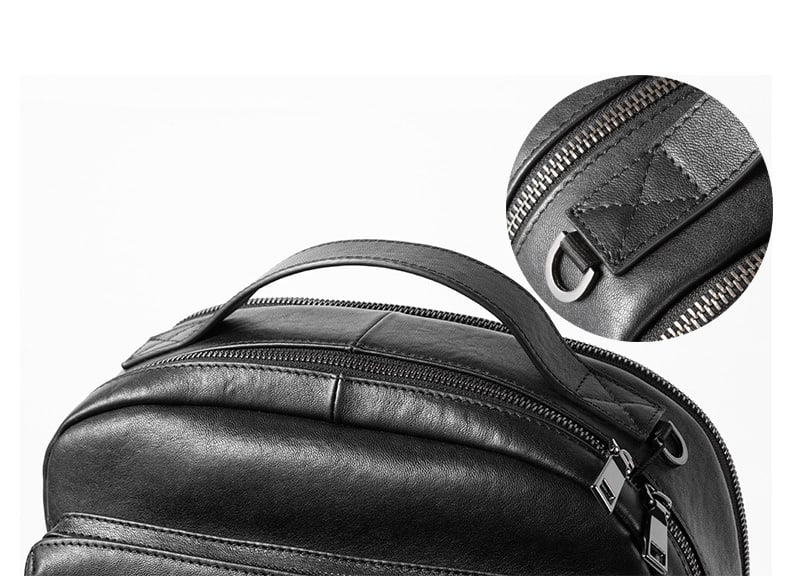 Balo nam da bò cao cấp Gento B316 Balo nam da bò cao cấp Gento B316