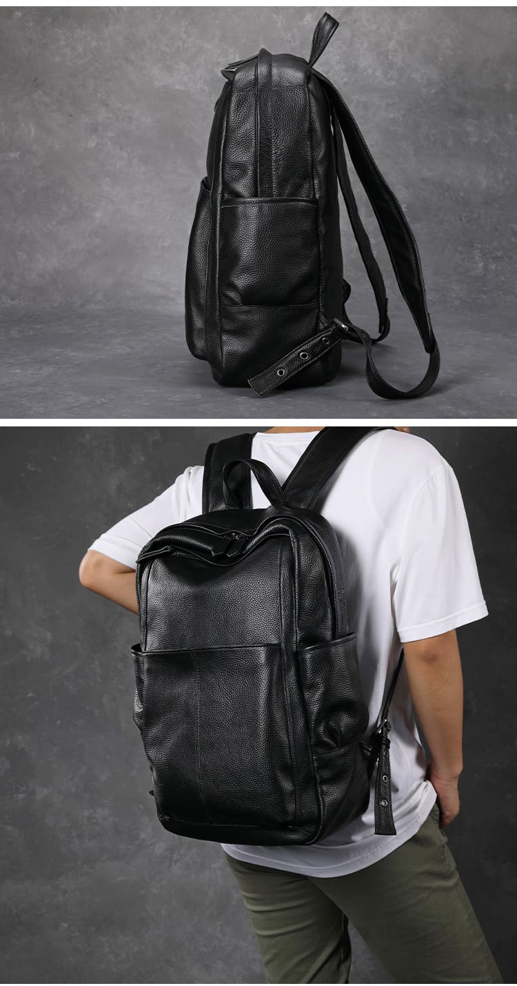 Balo nam da bò cao cấp Gento B313