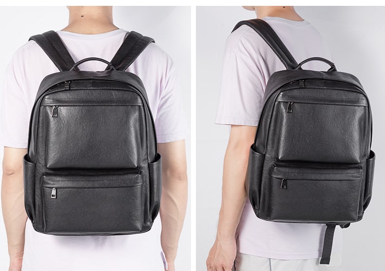 Balo nam chất liệu da bò cao cấp B318