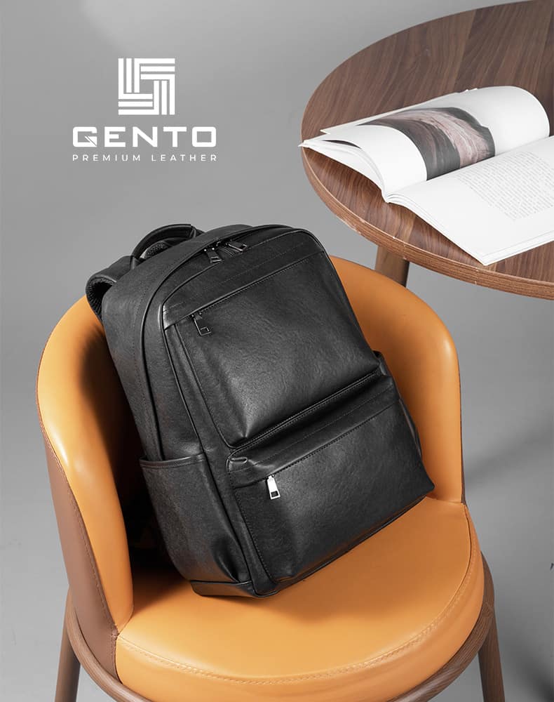 Balo nam chất liệu da bò cao cấp B318