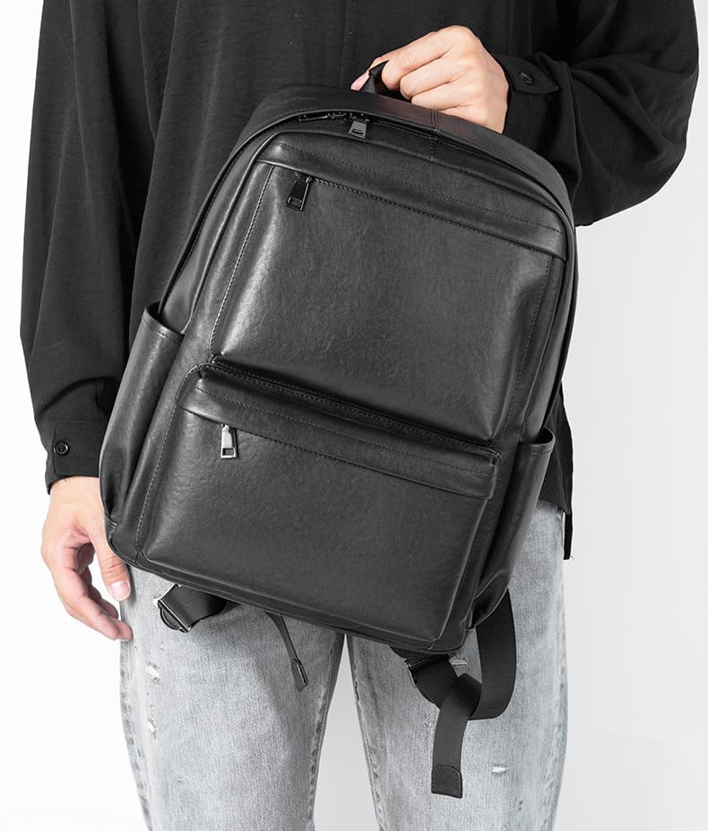 Balo nam chất liệu da bò cao cấp B318