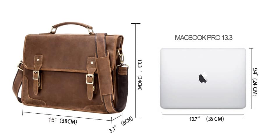 Cặp xách đeo chéo da bò sáp Gento T622 Cặp xách đeo chéo da bò sáp Gento T622