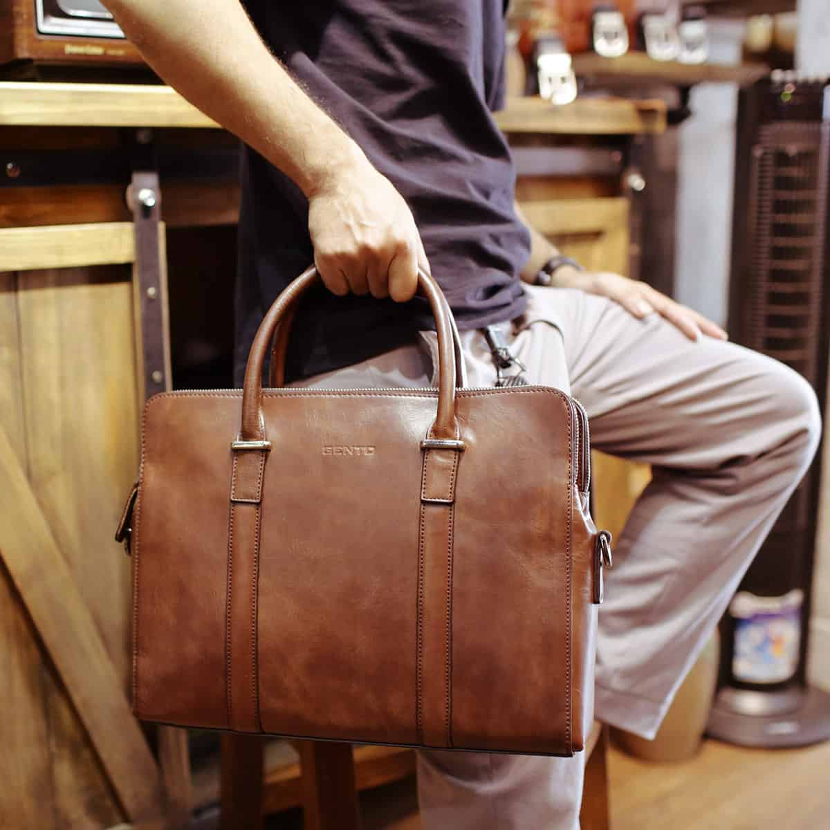 Cặp doanh nhân da thật Gento G634 - GENTO Leather